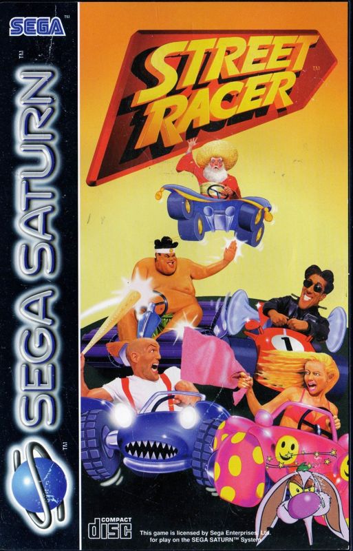 Street Racer box art for Sega Saturn